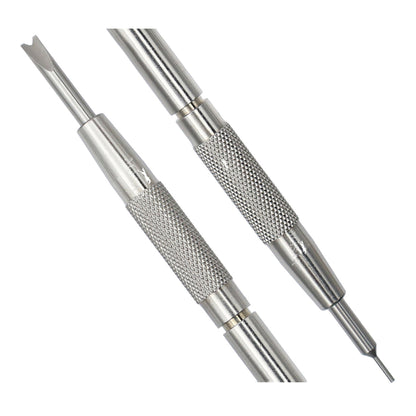 Masar XT Premium L Spring Bar Tool - per cinturini per orologi - Forchette, punte, larghe - Acciaio inossidabile