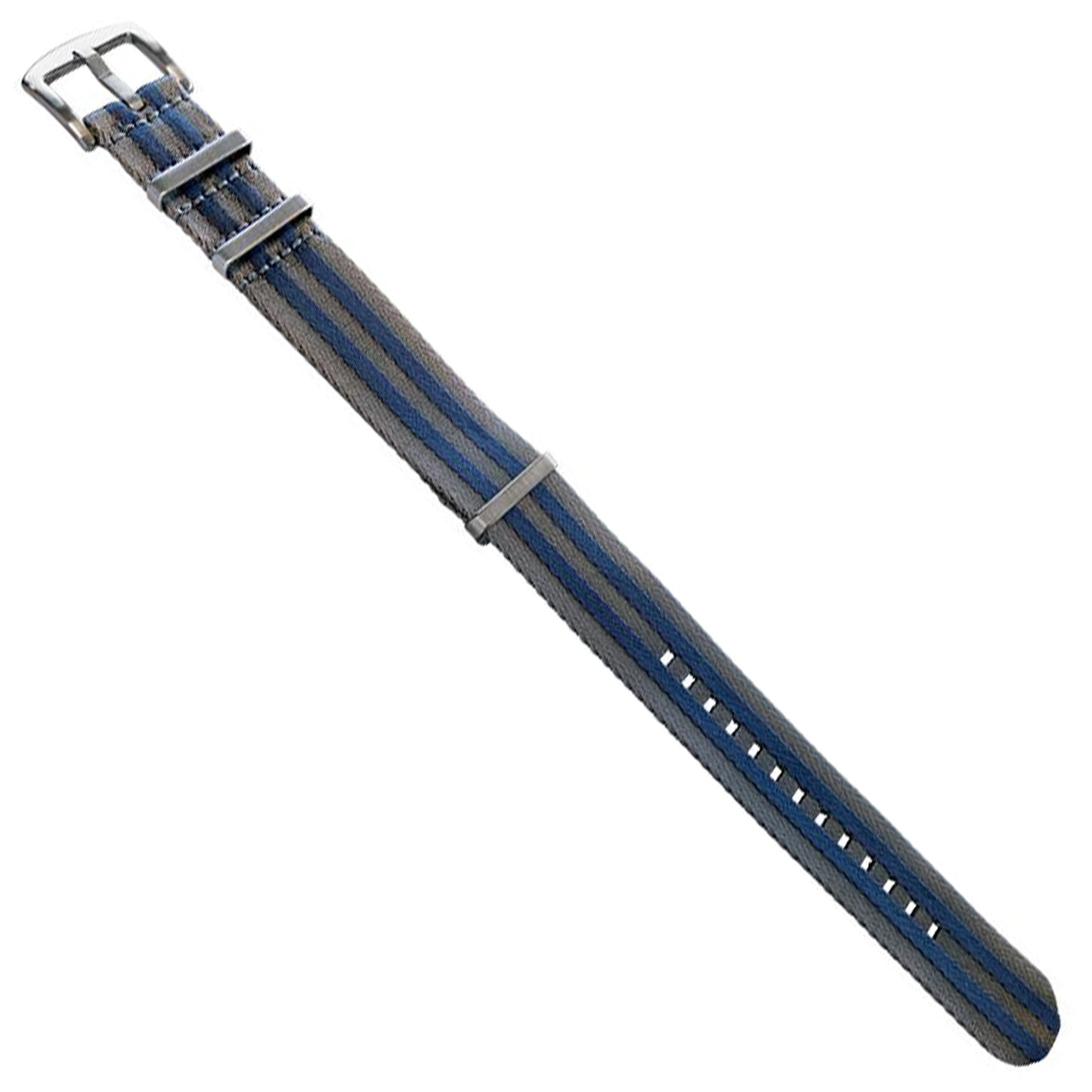 Fibbia grande NATO 2 bande da 20 a 22 mm - 1 pezzo - venduto singolarmente