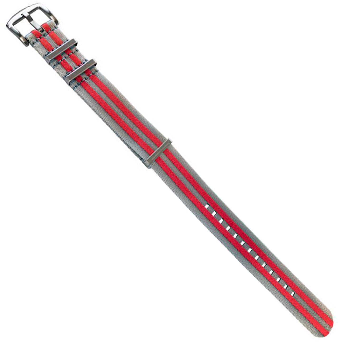 Fibbia grande NATO 2 bande da 20 a 22 mm - 1 pezzo - venduto singolarmente