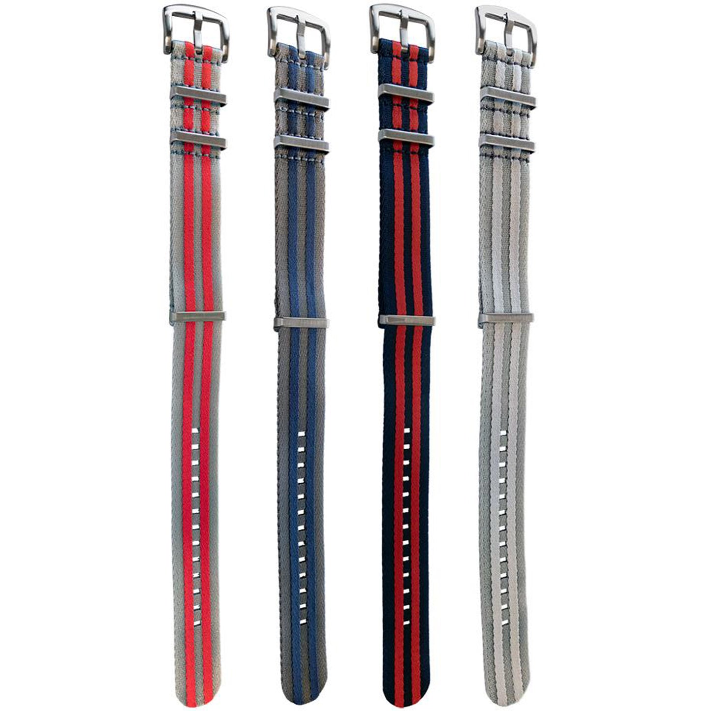 Fibbia grande NATO 2 bande da 20 a 22 mm - 1 pezzo - venduto singolarmente