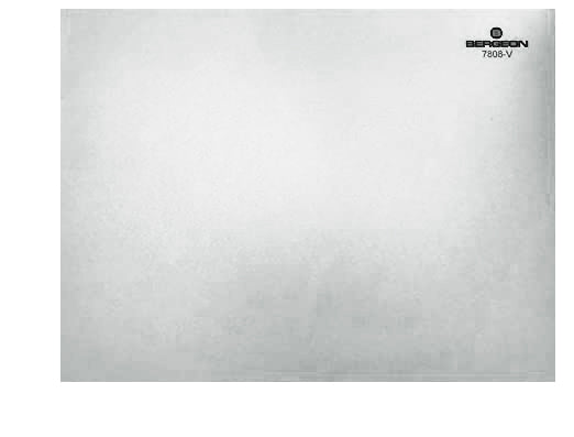 Tappeto Bergeon 6808 (Originale) - Verde o Nero - Plastica autoadesiva, 320x240